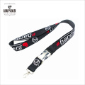 Custom Heat Transfer Printed Lanyard with Metal Buckle